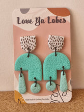 Load image into Gallery viewer, Jade Statement Dangles