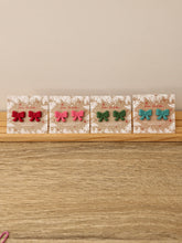 Load image into Gallery viewer, Patterned Bow Studs
