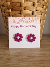 Load image into Gallery viewer, Mother's Day Flower Studs
